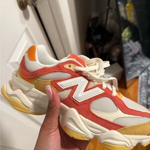 New Balance Women's Sneakers - Orange, Yellow, White